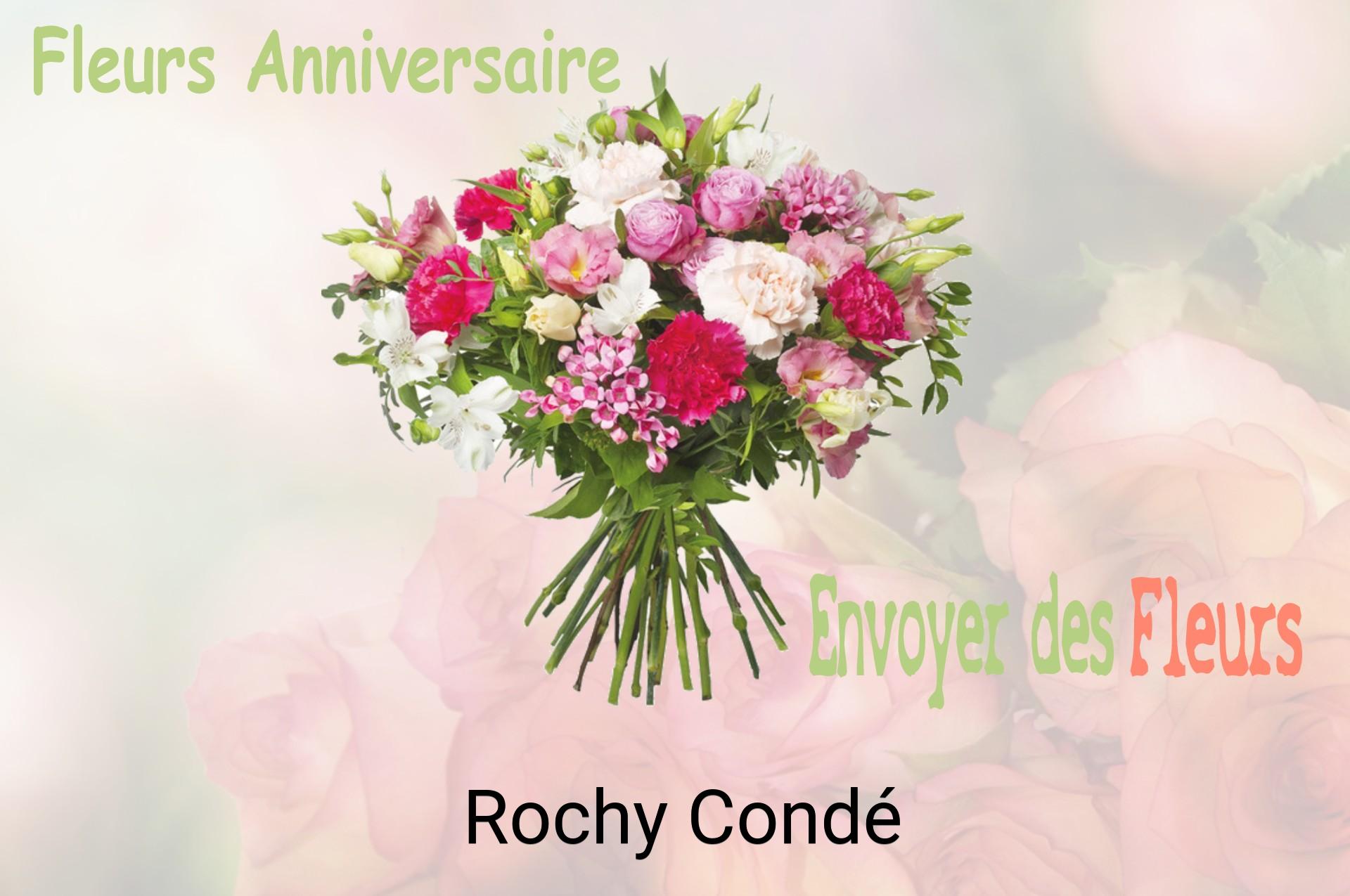 Bouquet de fleurs d’anniversaire livré à Rochy-Condé